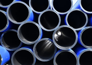 plastic pipes